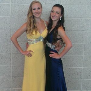 Yellow Faviana Prom Dress